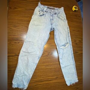 Levi Strauss & Co Silver Tab jeans - 28” waist - distressed Y2K - Vintage